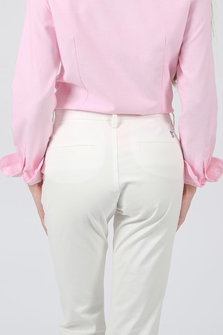 Pantalon regular - Blanc