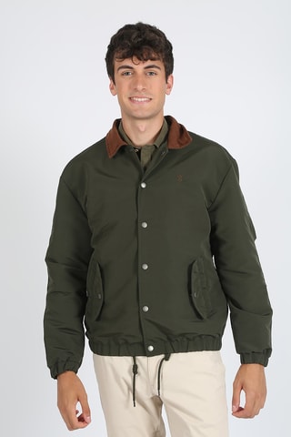 Veste regular - Vert