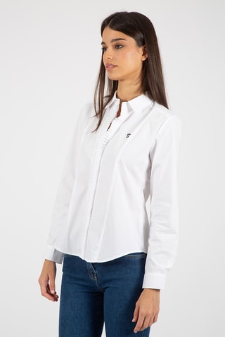 Chemise regular - Blanc