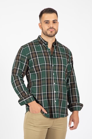 Chemise regular - Vert