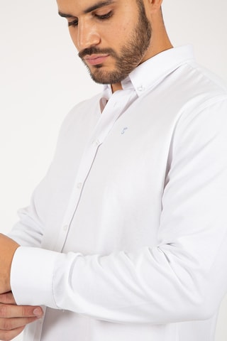 Chemise regular - Blanc