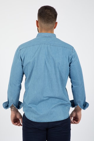 Chemise regular - Bleu