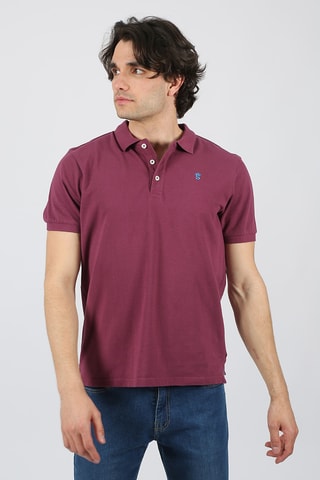 Polo regular - Rouge