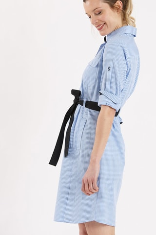 Robe chemise - Bleu
