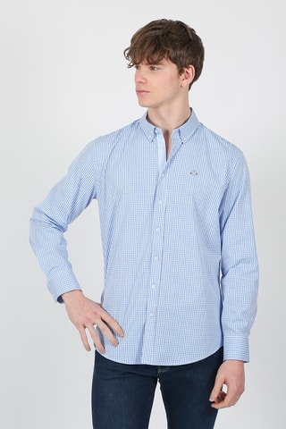 Chemise regular - Bleu