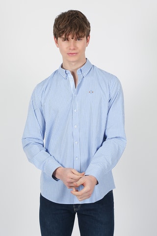 Chemise regular - Bleu