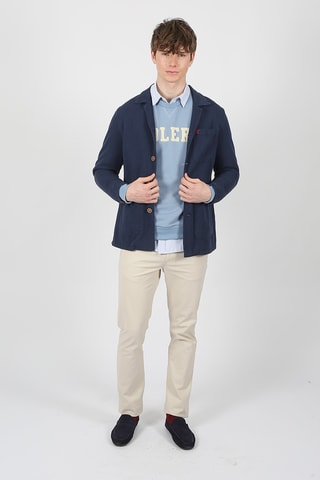 Blazer regular - Bleu marine