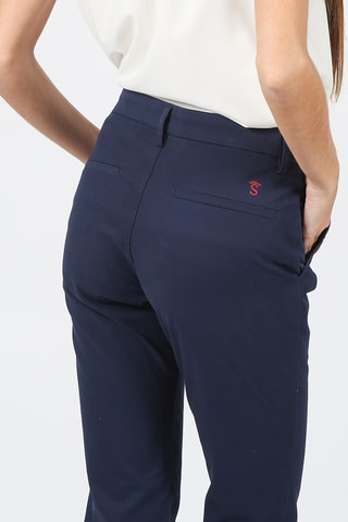 Pantalon regular - Bleu marine