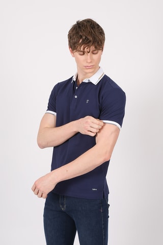 Polo regular - Bleu marine