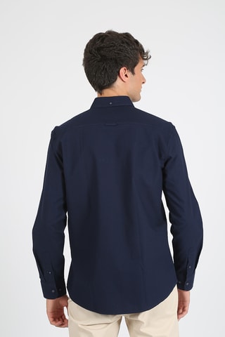 Chemise regular - Bleu marine