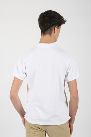 Polo regular - Blanc