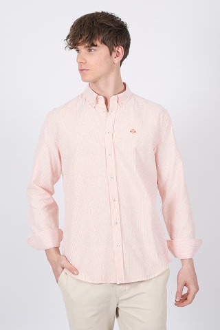 Chemise regular - Jaune