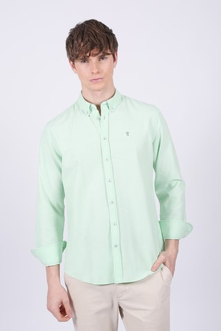 Chemise regular - Vert