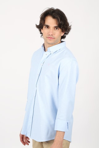 Chemise regular - Bleu