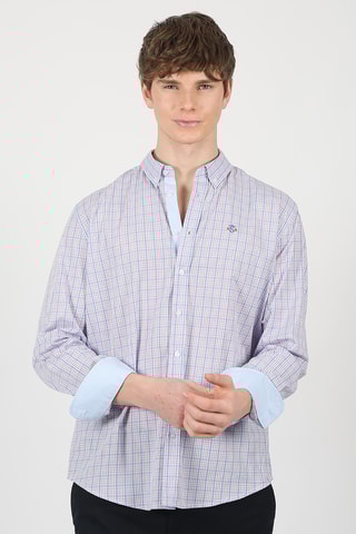 Chemise regular - Bleu