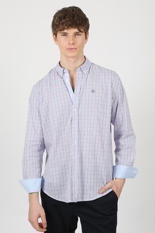 Chemise regular - Bleu