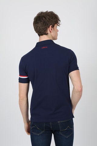 Polo regular - Bleu marine