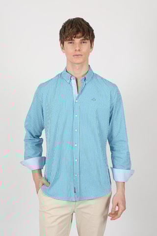 Chemise regular - Bleu