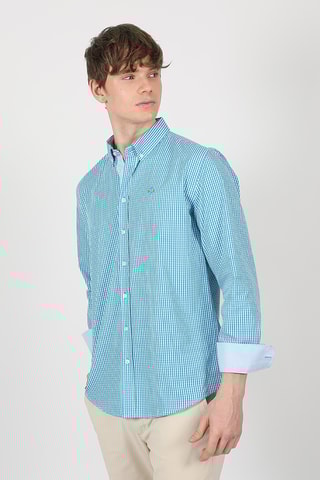 Chemise regular - Bleu