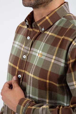 Chemise regular - Vert