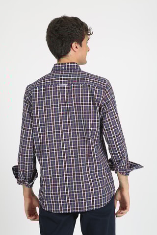 Chemise regular - Rouge