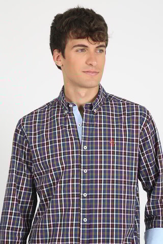 Chemise regular - Rouge