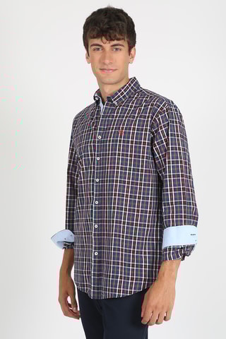 Chemise regular - Rouge