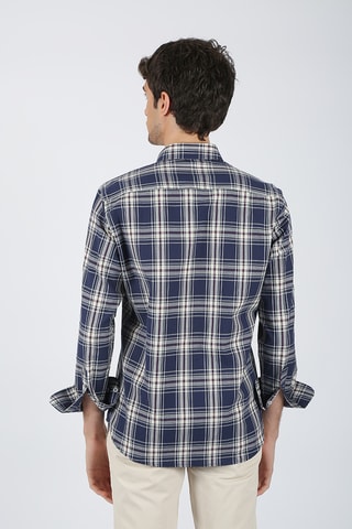 Chemise regular - Bleu marine