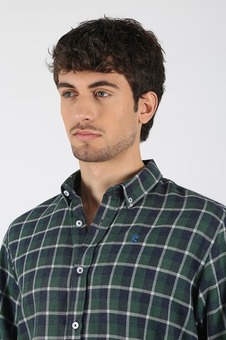 Chemise regular - Vert