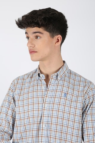 Chemise regular - Bleu