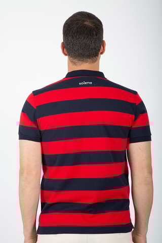 Polo - Rouge et bleu