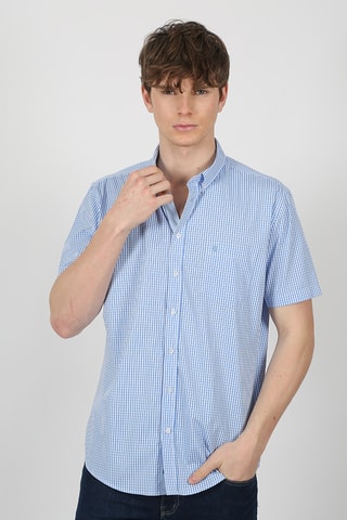 Chemise regular - Bleu