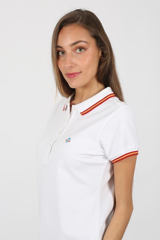 Polo regular - Blanc