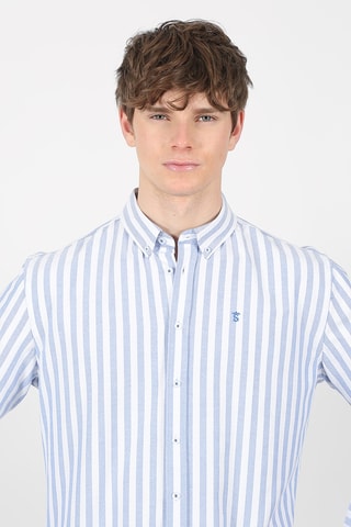 Chemise regular - Bleu
