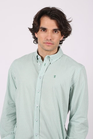 Chemise regular - Vert