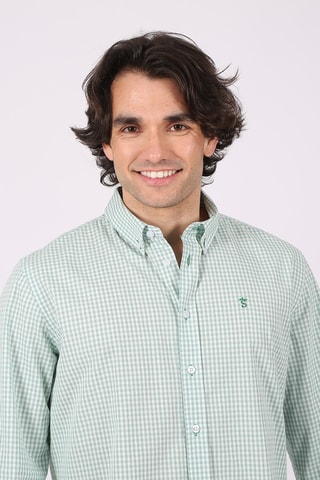 Chemise regular - Vert