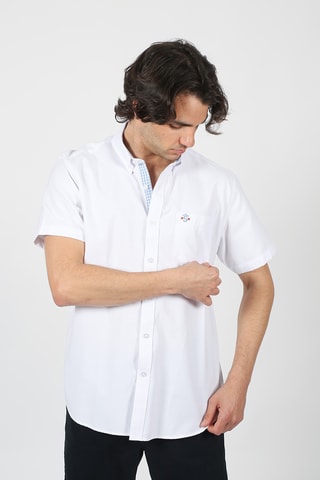 Chemise regular - Blanc