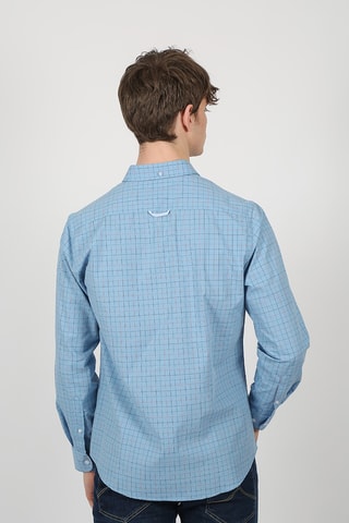 Chemise regular - Bleu
