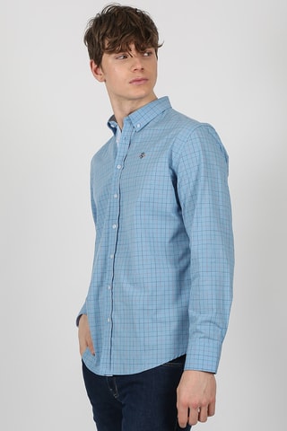 Chemise regular - Bleu