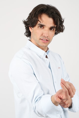 Chemise regular - Bleu