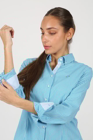 Chemise regular - Bleu