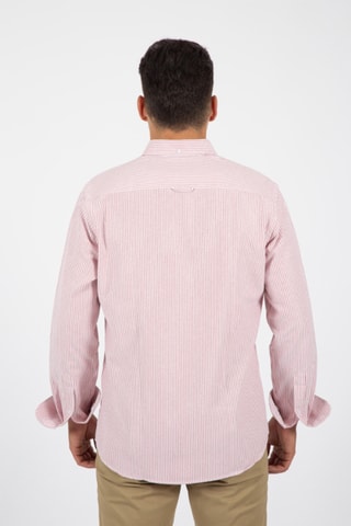 Chemise regular - Rouge