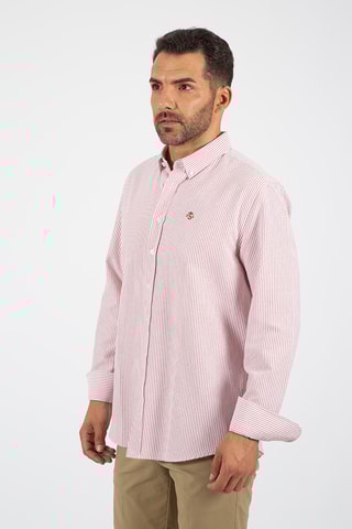 Chemise regular - Rouge