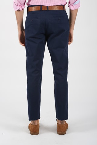 Pantalon regular - Bleu marine