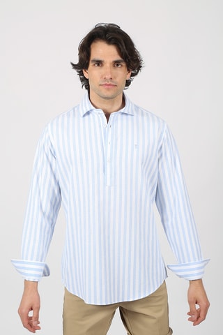 Chemise regular - Bleu