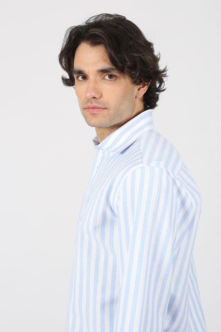 Chemise regular - Bleu