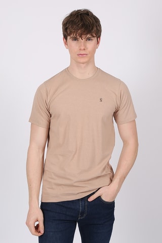 T-shirt regular - Beige