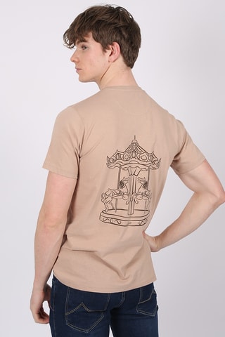 T-shirt regular - Beige