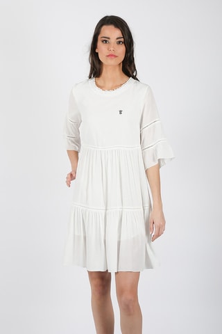 Robe trapèze - Blanc