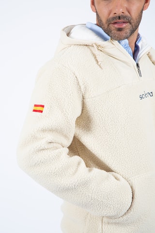 Gilet regular à capuche - Beige